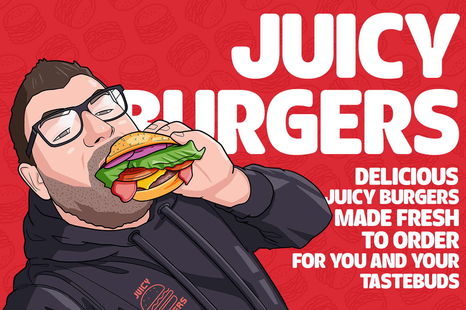 Incredible Juicy Burgers Rebrand Get Noticed Media